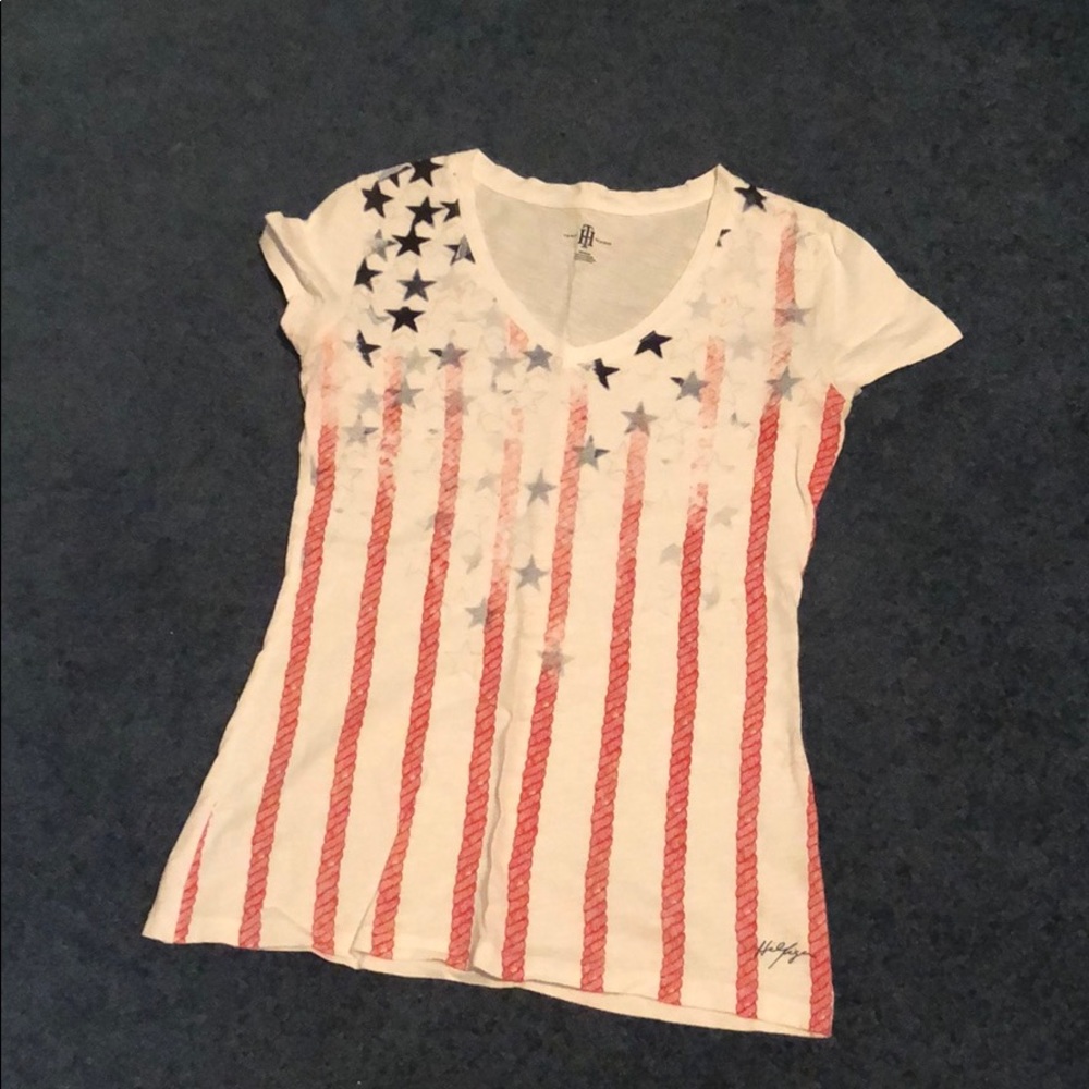 Tommy Hilfiger American Flag Shirt